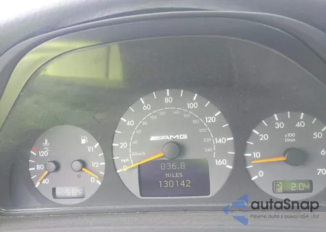 2002 Mercedes-Benz Clk 55 Amg z USA, uszkodzony, nr VIN WDBLK74G22T123385